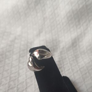 Avon Silver Crescent Women's Ring